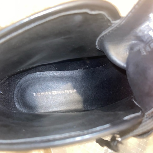 Tommy Hilfiger plaid combat boots - Picture 7 of 7